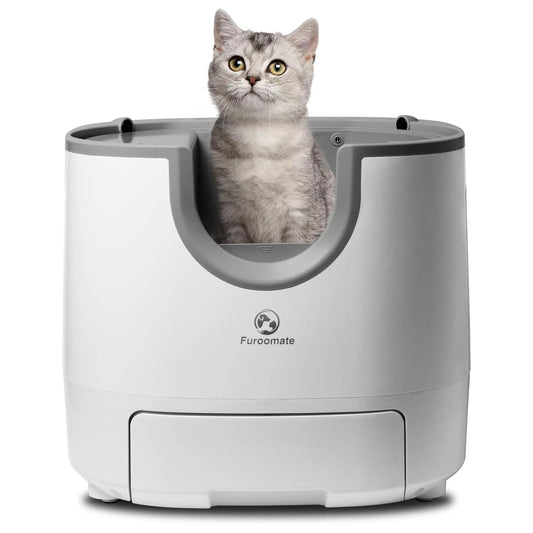 Litière Automatique Autonettoyante FurooMate – Nettoyage Intelligent, Grande Capacité