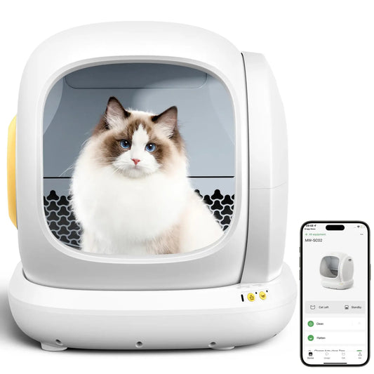 Litière Automatique Connectée UBPet C20 – Nettoyage Intelligent, Contrôle via App