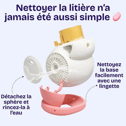 Litière Automatique Connectée UBPet C20 – Nettoyage Intelligent, Contrôle via App