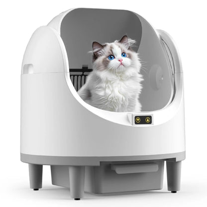 Litière Autonettoyant pour Chat avec Contrôle WiFi – Capteur Intelligent, Grande Capacité