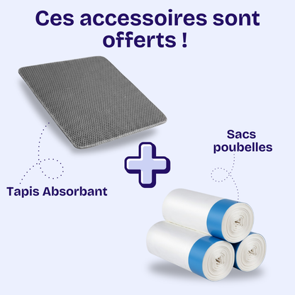 Litière automatique pour chat JONX 65L – autonettoyante, contrôle via app, design extra large
